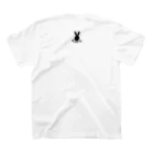 うさぎさんの33ショップ出張版のうさ耳隠れTシャツ【白】 スタンダードTシャツの裏面