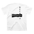 じょいちぃのStreet believer スタンダードTシャツの裏面