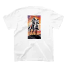 -心の叫びとDiscoMusic-SHOPのあと一息… Regular Fit T-Shirtの裏面
