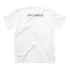 since_1077のSENTI DENCHI スタンダードTシャツの裏面