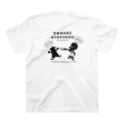 studio chibaruのAボール スタンダードTシャツの裏面