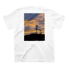 life photo goods shopの夕焼け スタンダードTシャツの裏面