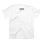 SNOWDOME PRODUCTIONの「asir reraはアイドルではなイので、私はヲタクではありません!!!」シリーズ Regular Fit T-Shirtの裏面