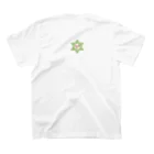 XIN地球369ショップのXIN地球369鳳凰(グリーン系) Regular Fit T-Shirtの裏面
