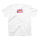 nomumyのピンク空と虹🌈 スタンダードTシャツの裏面