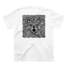 なっつ ふぁくとりーの猪鹿蝶＆花鳥風月 Regular Fit T-Shirtの裏面