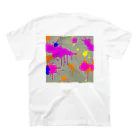 NeonLeakのペンキちゃん4 Regular Fit T-Shirtの裏面