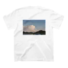 あの日、あの雲のあの雲 スタンダードTシャツの裏面