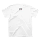 天と千のゆる絵シロハラインコ Regular Fit T-Shirtの裏面