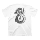 SumiReの黒龍🐉 スタンダードTシャツの裏面