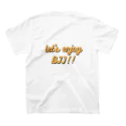 BJJ WORLDのLet’s enjoy BJJ!! スタンダードTシャツの裏面