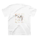 晴10ーせいてんーの0909表裏プリント スタンダードTシャツの裏面