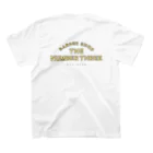 tnt  apparel lineのbarber shop the number three apparel line スタンダードTシャツの裏面