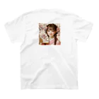 tsuyoshi-meitokuのかわいい美少女 Regular Fit T-Shirtの裏面