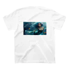 winterMintのMint mermaid 全身 スタンダードTシャツの裏面