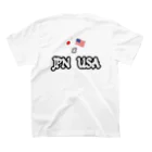 bmwusのJPN✘USA スタンダードTシャツの裏面