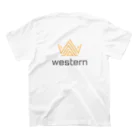 nsnk_westernのウエスタングッズ第一弾 スタンダードTシャツの裏面