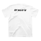 DJネコチャンのDJネコチャン（全員集合！） スタンダードTシャツの裏面