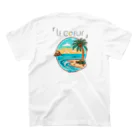 “  「限定1点」ココロこめて  “公式ストアのこころこめてTシャツ（Hawaii） Regular Fit T-Shirtの裏面