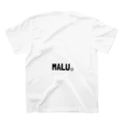 MALU SHOPのCLUB PEANUTグッズ スタンダードTシャツの裏面