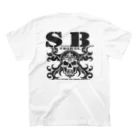 Ａ’ｚｗｏｒｋＳのSKULL&BONE TRIBAL BLK Regular Fit T-Shirtの裏面