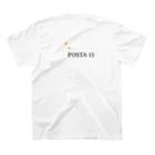 POSTA15の宇宙冒険隊 スタンダードTシャツの裏面