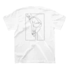 THE CITYのsexy girl スタンダードTシャツの裏面