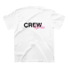 crew wantedのcrew wanted スタンダードTシャツの裏面