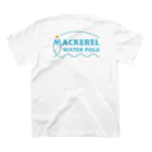 MACKEREL WATER POLOのMACKEREL（メインロゴカラー）両面プリント スタンダードTシャツの裏面