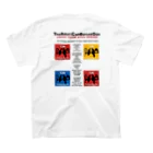 NBProductionのTAB 24S Tour T-shirt (White) Regular Fit T-Shirtの裏面