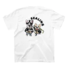 BULL HAWAII mihoデザイのフレブル　との　ひめ スタンダードTシャツの裏面