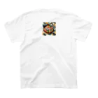 happiness_shopの美しい寿司の絵画 Regular Fit T-Shirtの裏面