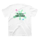 J-Genieのモンキーがやってきた！ スタンダードTシャツの裏面