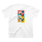 wabisabitのミニマムカプル Regular Fit T-Shirtの裏面