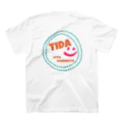 TIDA  JOTOHANDMADEのTIDA HANDMADE スタンダードTシャツの裏面