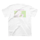 nya-mew（ニャーミュー）のネコチャン×ネコチャン(バックプリント) Regular Fit T-Shirtの裏面