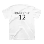 【架空蹴球リーグ】47都道府県のサッカーチームの【滋賀】滋賀Jユナイテッド スタンダードTシャツの裏面