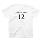 【架空蹴球リーグ】47都道府県のサッカーチームの【三重】三重シティFC スタンダードTシャツの裏面