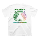 Ａ’ｚｗｏｒｋＳのTRIBAL CHAMELEON スタンダードTシャツの裏面