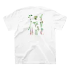 外山康雄　野の花館の背中で見せる魚沼の山菜！ Regular Fit T-Shirtの裏面