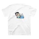 loco moco maruのぱぱとろこ Regular Fit T-Shirtの裏面