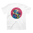 Ａ’ｚｗｏｒｋＳのFUNNY RETRO SKELETON KISS Regular Fit T-Shirtの裏面