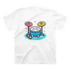 makoto401のドラムちゃん スタンダードTシャツの裏面