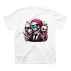 SKULL marketのCHARA SKULL  スタンダードTシャツの裏面