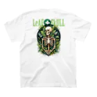 PiNK+18COMiCSのLeAF+SkULL_00002 Regular Fit T-Shirtの裏面