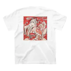 Cprmの浮世の想起 スタンダードTシャツの裏面