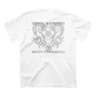 Ａ’ｚｗｏｒｋＳのトライバルバフォメット WHT スタンダードTシャツの裏面