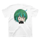 桂木はっぱ、🍃のはっぱちゃんスーパーわいわいグッズ スタンダードTシャツの裏面