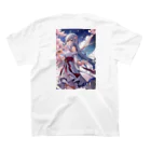 K-zuFACTORYのSAKURa-桜戦姫- Regular Fit T-Shirtの裏面