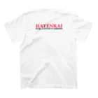 hatenkaiの覇天会のグッズ８ スタンダードTシャツの裏面